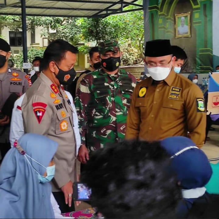 kegiatan Vaksinasi Serentak Pesantren dan Rumah Ibadah