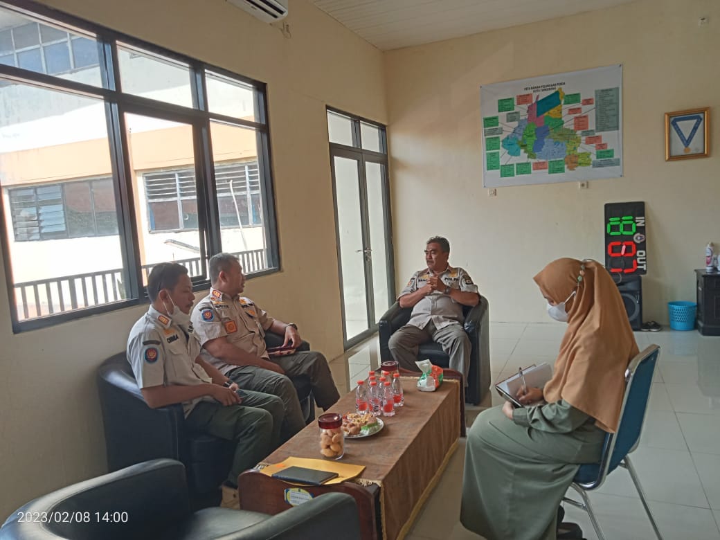 Satpol PP Provinsi Banten Melakukan Giat Penguatan Data Kinerja dan Data Sektoral 2022