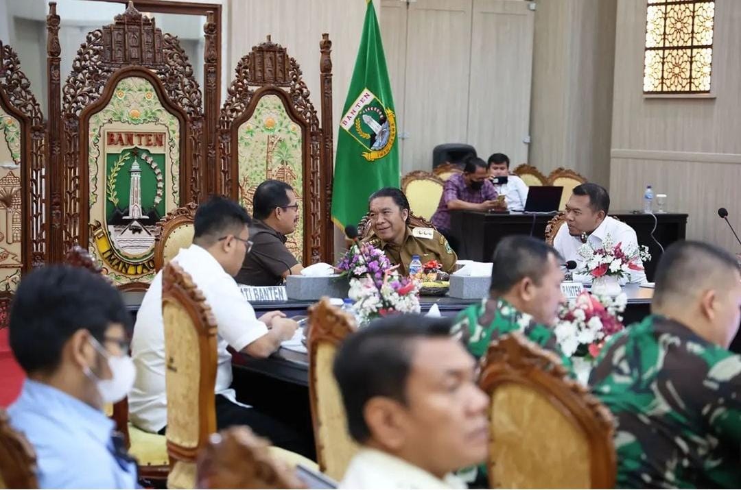  Vicon bersama Mendagri di Pendopo Gubernur Banten