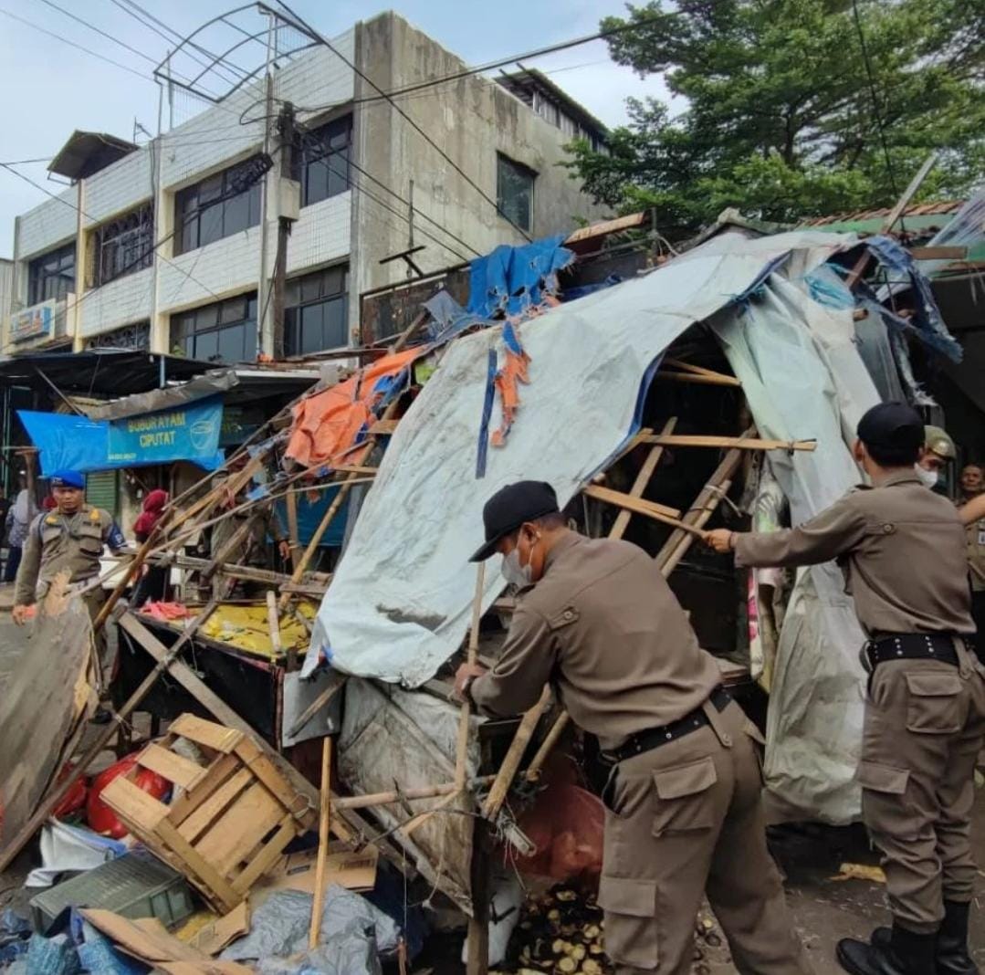 Penertiban Pasar Ciputat 