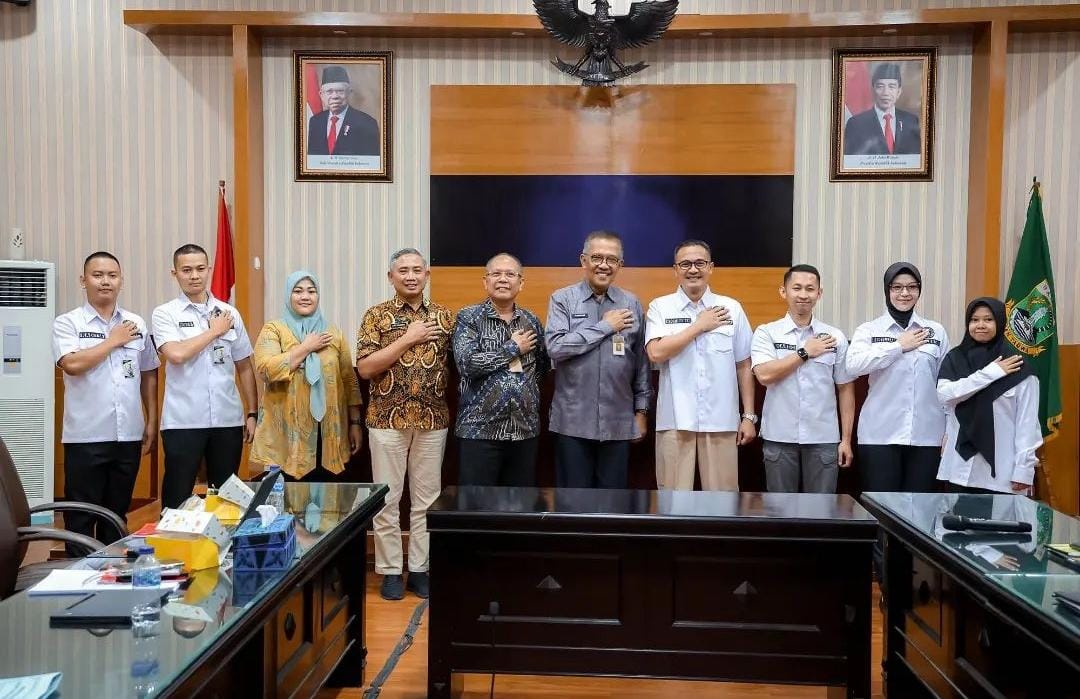  Kunjungan Kerja Binkar Biro SDM Polda Banten Di Terima Pj Sekda Banten