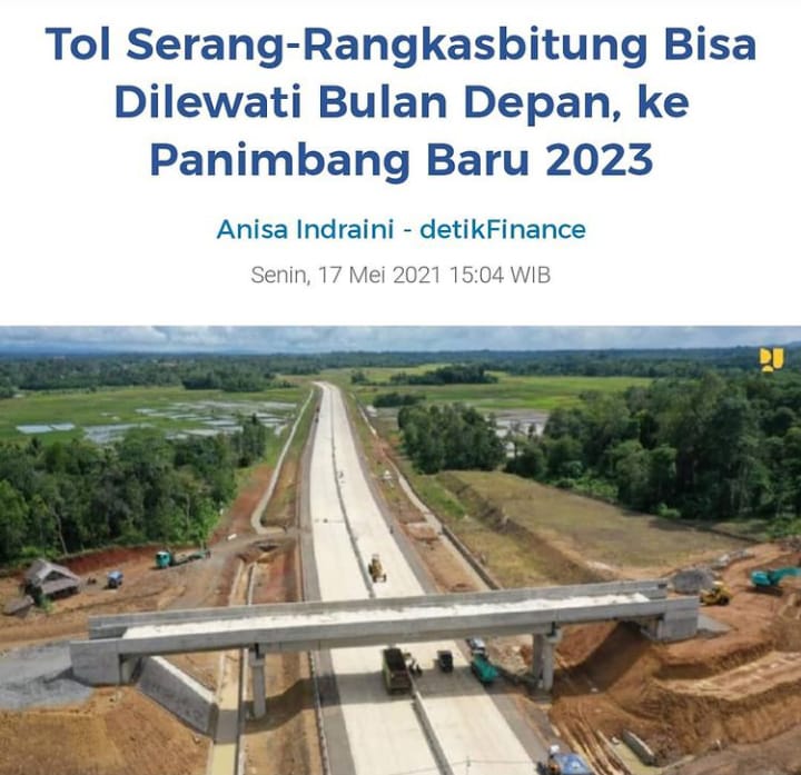 Percepatan pembangunan tol Serang-Panimbang di Banten