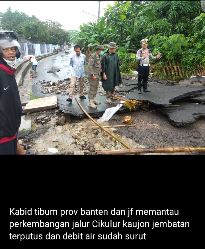 Komplek Perumahan Padma Raya, Kaujon, Kota Serang kembali terendam banjir