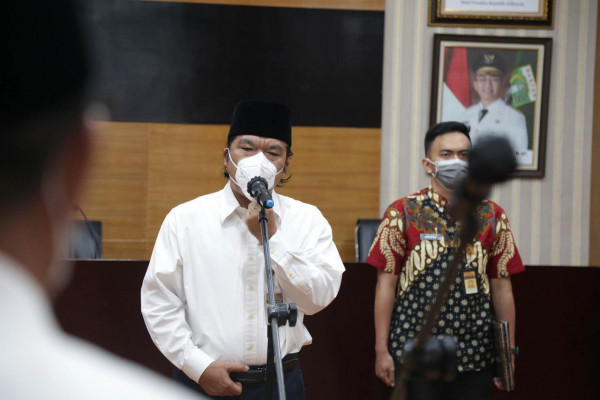 Sekda Provinsi Banten Lantik 87 Pejabat Fungsional