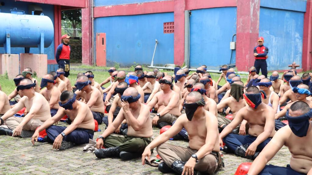 Anggota Satpol PP Provinsi Banten Mengiuti Pendidikan Dan Pelatihan Di Pusdiklatkar Ciracas 