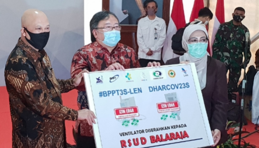 Uji Swab Test Di Mobile BSL-2 BPPT, Launching Aplikasi Pantau Covid-19 Dan Penandatanganan Kesepakatan Bersama