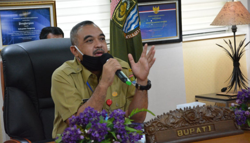 Bupati Zaki Perpanjang PSBB Covid-19 Fokus Tingkatkan Fungsi Gugus Tugas RT/RW