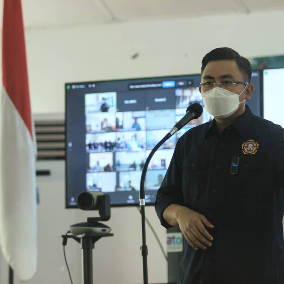 Andika Hazrumy Kerahkan Karang Taruna Banten Bentuk Relawan PPKM Mikro