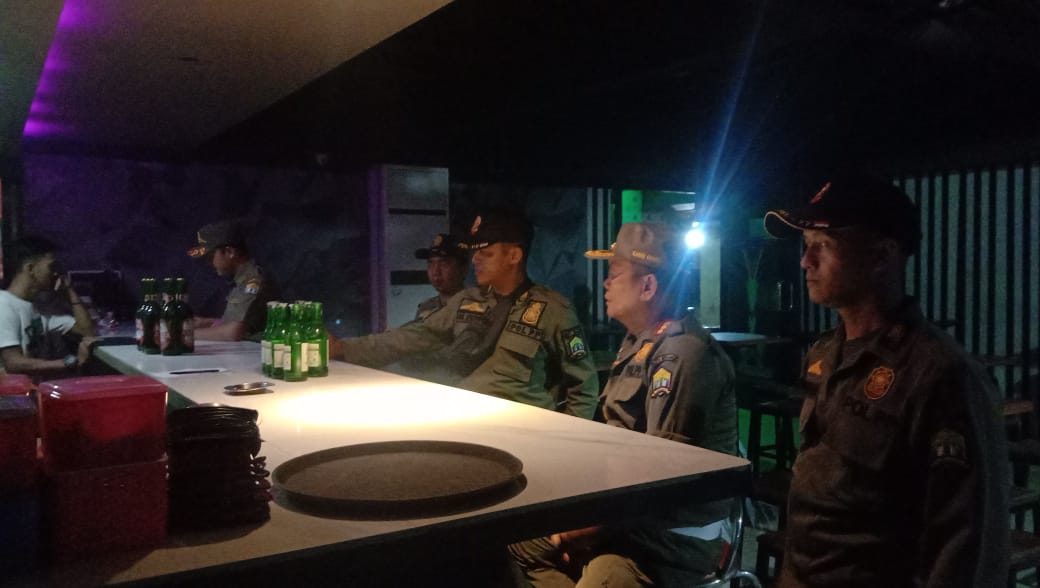 Razia Tempat Hiburan dan Himbauan Terkait Covid 19