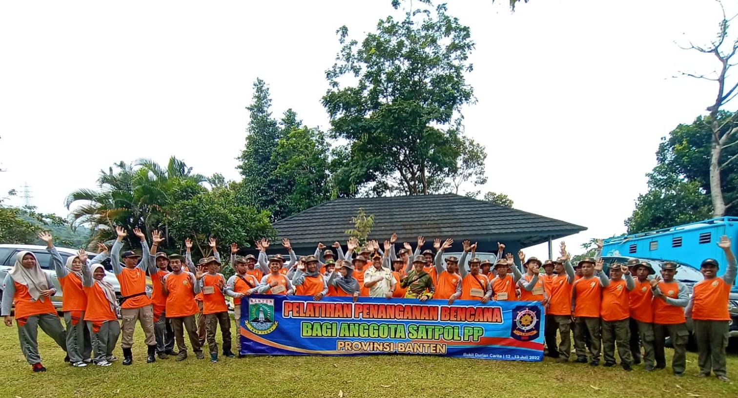 Pelatihan Penanganan Bencana Bagi Satpol PP Provinsi Banten