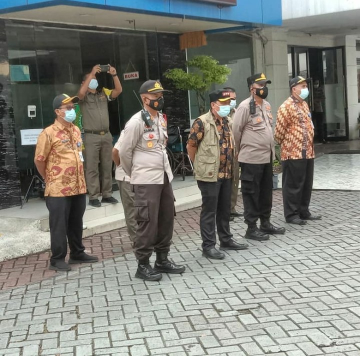 Penerapan disiplin dan penegakan hukum protokol kesehatan 