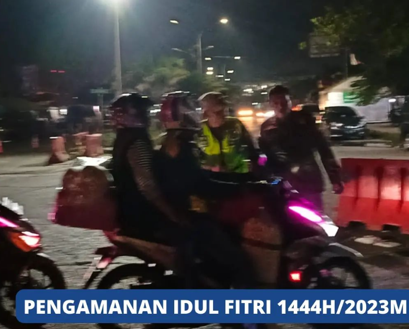 Cilegon : Pengamanan Idul Fitri 1444 H Tahun 2023 M
