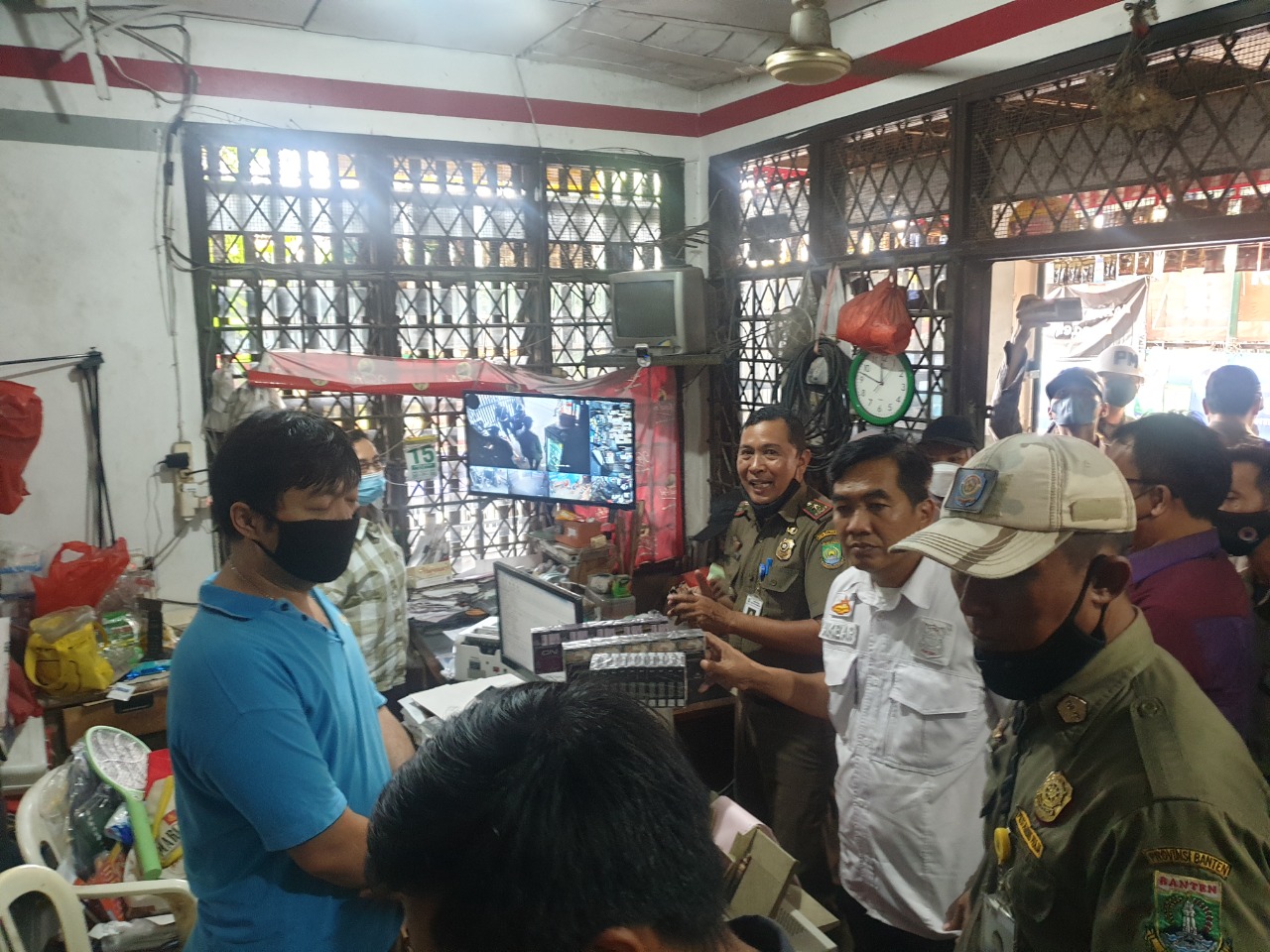 Satpol PP Provinsi Banten Melaksanakan Kegiatan Pengawasan Dan Penegakan Cukai Hasil Tembakau (CHT)