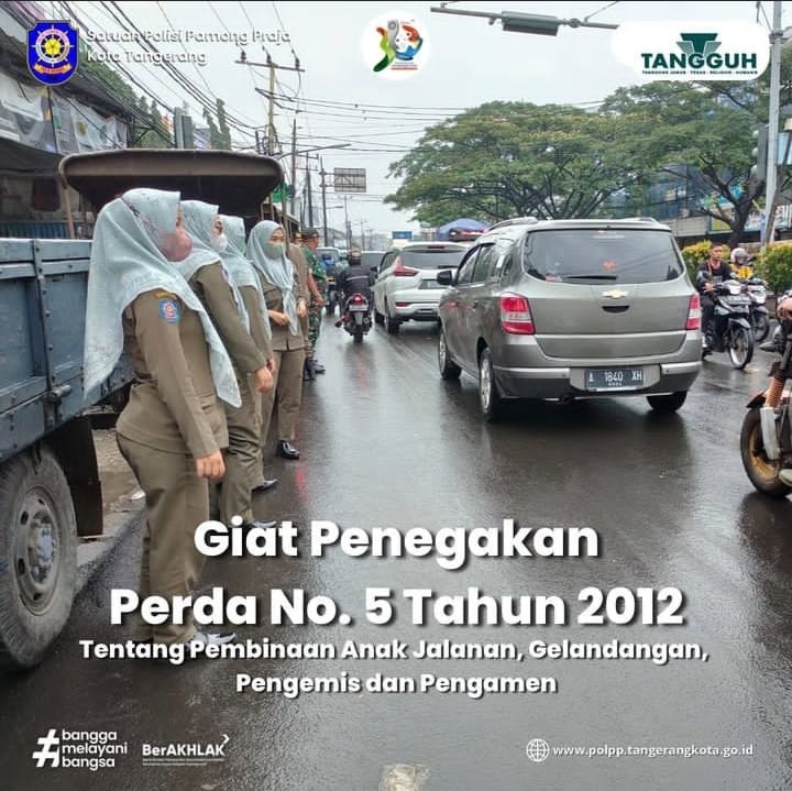 Giat patroli dan PAM di Kota Tangerang