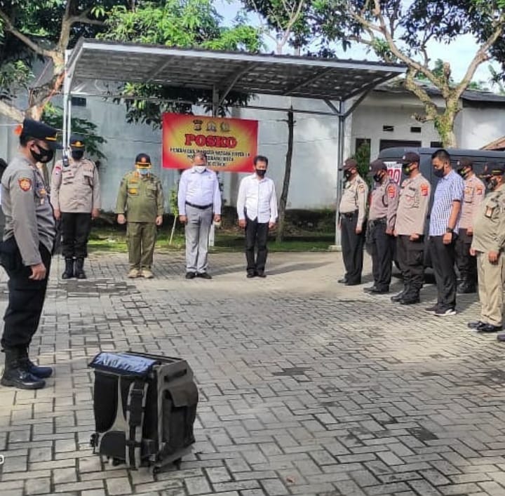 Sanksi diberikan karena tidak menggunakan masker