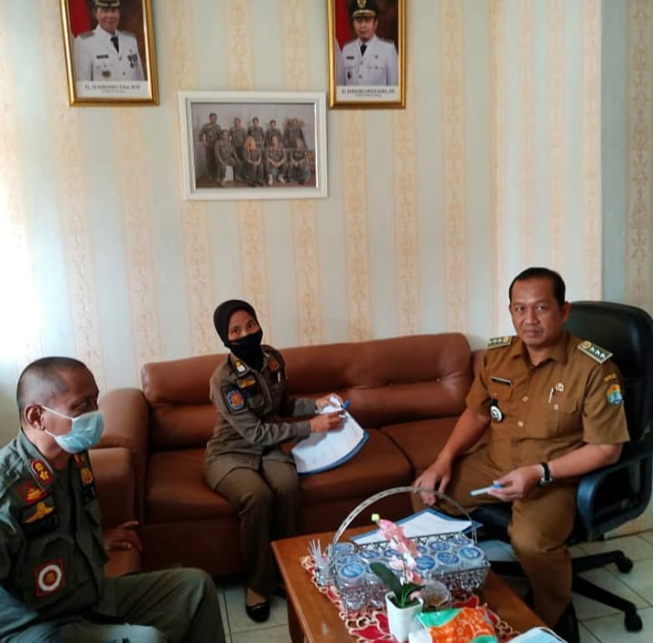 Operasi Penataan/Penertiban Wiramarga dengan status Jalan Provinsi Banten atau Jalan Nasional